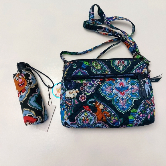 Vera Bradley Disney Toy Story Triple Compartment Crossbody